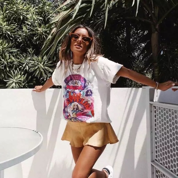 White Led Zeppelin Electric Magic Graphic T-Shirt - Picture 3 of 7